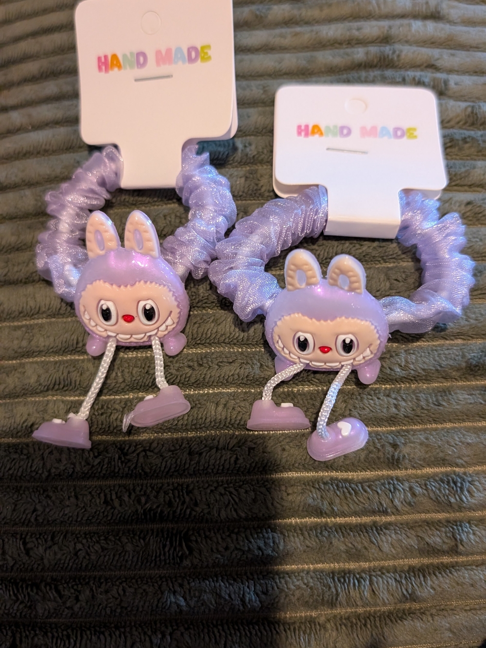 New 2 Labubu Hair Bows